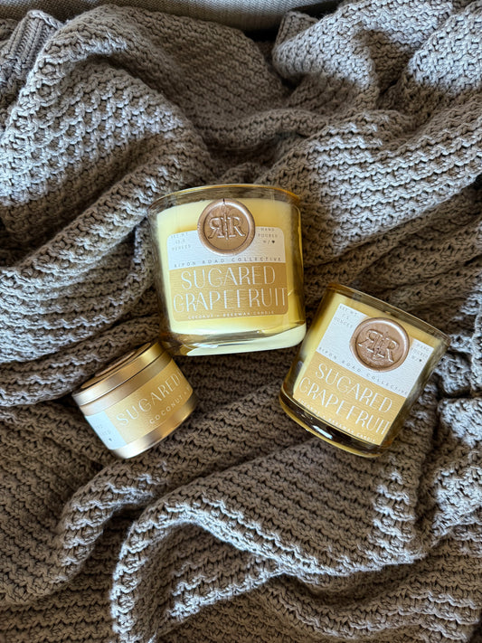 Sugared Grapefruit Scented Candle