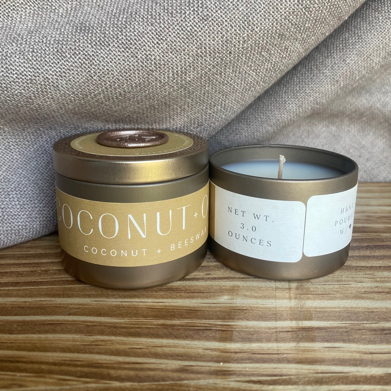 Coconut + Orchid Scented Candle